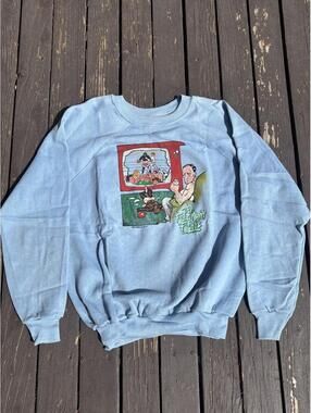 1985 single stitch VINTAGE boxing pullover